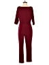 Alexia Admor Solid Burgundy Jumpsuit Size M - photo 1