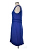 J.Crew 100% Polyester Blue Casual Dress Size 8 - photo 5