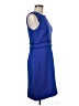 J.Crew 100% Polyester Blue Casual Dress Size 8 - photo 4