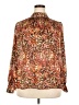 H&M 100% Polyester Orange Long Sleeve Blouse Size XXL - photo 1