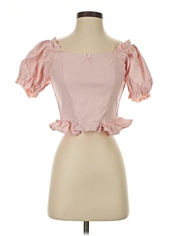 Hot Topic Short Sleeve Blouse (view 1)