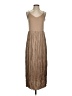 Current Air 100% Polyester Tan Cocktail Dress Size S - photo 1