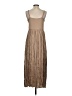 Current Air 100% Polyester Tan Cocktail Dress Size S - photo 2