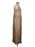 Current Air 100% Polyester Tan Cocktail Dress Size S - photo 4