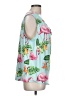Onque Casuals Teal Sleeveless Blouse Size L - photo 4