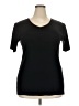 misook Black Short Sleeve T-Shirt Size XXL (estimated) - photo 1