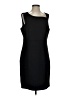 Tahari 100% Polyester Solid Black Cocktail Dress Size P (petite) - photo 1