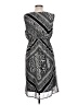 Mossimo Graphic Gray Black Casual Dress Size L - photo 2