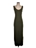 Bebe Solid Green Casual Dress Size S - photo 1
