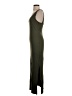 Bebe Solid Green Casual Dress Size S - photo 5