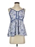 Knox Rose 100% Rayon Blue Tank Top Size S - photo 1