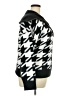INC International Concepts Houndstooth Black Pullover Sweater Size XXL - photo 4