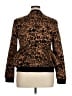 Trouve Animal Print Brown Jacket Size XL - photo 2