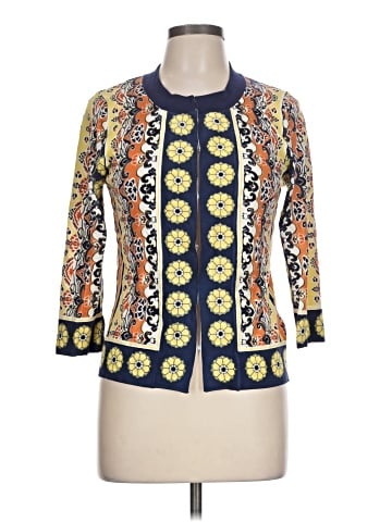 August Silk Cardigan (view 1)