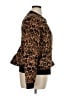 Trouve Animal Print Brown Jacket Size XL - photo 4