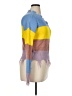 Full Circle Trends With Love 100% Acrylic Color Block Blue Pullover Sweater Size XL - photo 4