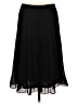 GNW 100% Polyester Solid Black Formal Skirt Size M - photo 1