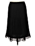 GNW 100% Polyester Solid Black Formal Skirt Size M - photo 2