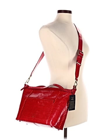 Cole Haan Leather Satchel (view 2)