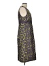 Boden Graphic Gray Cocktail Dress Size 10L - photo 4