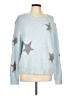 Michael Stars Stars Blue Pullover Sweater Size Lg (2) - photo 1