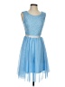 Berylove 100% Polyester Blue Cocktail Dress Size S - photo 1