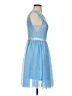 Berylove 100% Polyester Blue Cocktail Dress Size S - photo 4