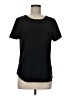 Merona 100% Polyester Black Short Sleeve Top Size M - photo 1