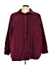 Woman Within 100% Polyester Burgundy Fleece Size 30 (3X) - photo 1