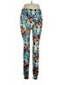 Lularoe Print Blue Leggings Size 1X (Tall & Curvy) - photo 1