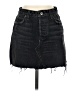 Reformation Black Denim Skirt Size 25 waist - photo 1