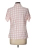Calvin Klein Pink Short Sleeve Blouse Size L - photo 2