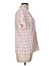 Calvin Klein Pink Short Sleeve Blouse Size L - photo 4