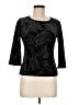 RL Richard Black 3/4 Sleeve Top Size M (petite) - photo 1