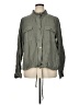 Korye 100% Tencel Solid Green Jacket Size 1X - photo 1