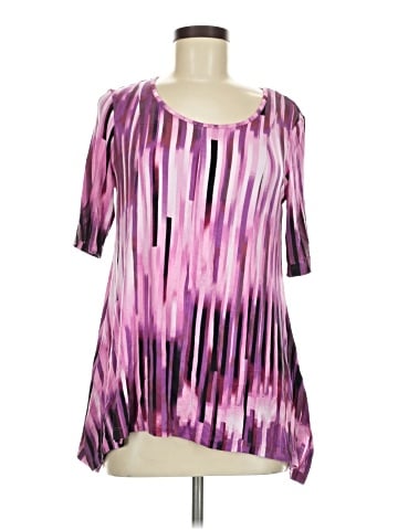 Dana Buchman Short Sleeve Blouse (view 1)