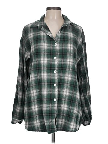 Unbranded Long Sleeve Button-Down Shirt (view 1)