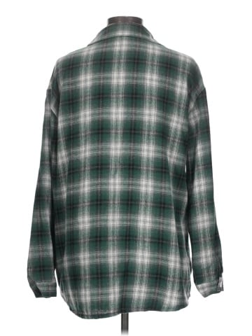 Unbranded Long Sleeve Button-Down Shirt (view 2)
