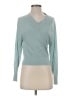 Theory Teal Wool Pullover Sweater Size S - photo 1