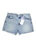 FRAME Blue Denim Shorts Size 34 waist - photo 1
