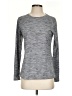 Athletic Works 100% Polyester Gray Long Sleeve T-Shirt Size S - photo 1