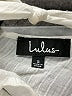 Lulus White Short Sleeve Blouse Size S - photo 7