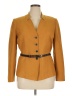 Tahari by ASL 100% Polyester Brown Gold Blazer Size 14 - photo 1