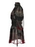 Topshop 100% Polyester Tweed Black Cocktail Dress Size 6 - photo 5