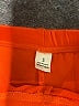 Unbranded 100% Polyester Solid Orange Athletic Shorts Size S - photo 3