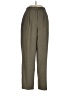August Silk 100% Polyester Tweed Green Dress Pants Size 6 - photo 1