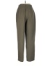 August Silk 100% Polyester Tweed Green Dress Pants Size 6 - photo 2
