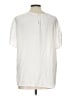 Knox Rose 100% Rayon Ivory Short Sleeve Blouse Size L - photo 2