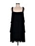 DKNY 100% Polyester Black Cocktail Dress Size 8 - photo 1