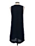 Madewell Solid Blue Heather Button-Front Dress Size S (estimated) - photo 2